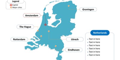 Rotterdam, holandsko mapě